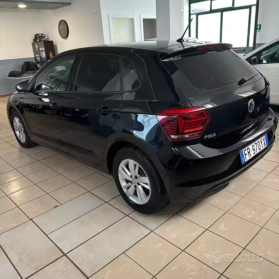 Usata VW Polo Highline 95 CV (69 kW) 2018 Nero Utilitaria
