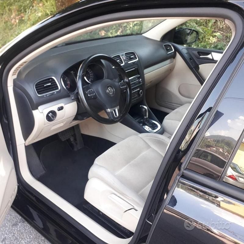 Usata VW Golf VII 122 CV (89 kW) 2012 Nero Berlina