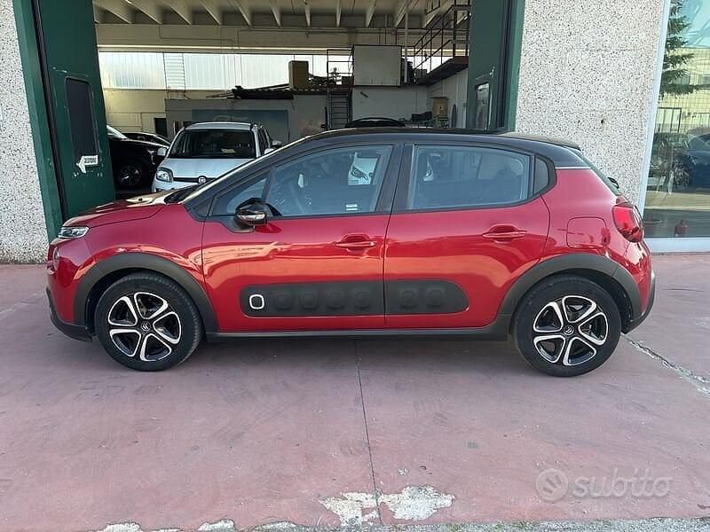 Usata Citroën C3 PureTech 83 CV (61 kW) 2018 Rosso Utilitaria