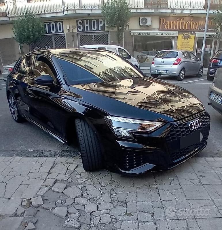 Usata Audi A3 S-Line 2022 Nero Berlina