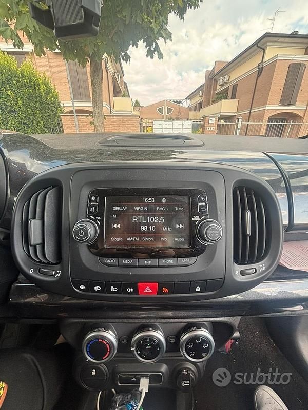 Usata Fiat 500L 95 CV (69 kW) 2019 Grigio Monovolume
