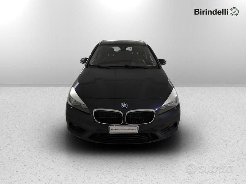 Usata BMW 218 Active Tourer Advantage 149 CV (109 kW) 2017 Blu Monovolume