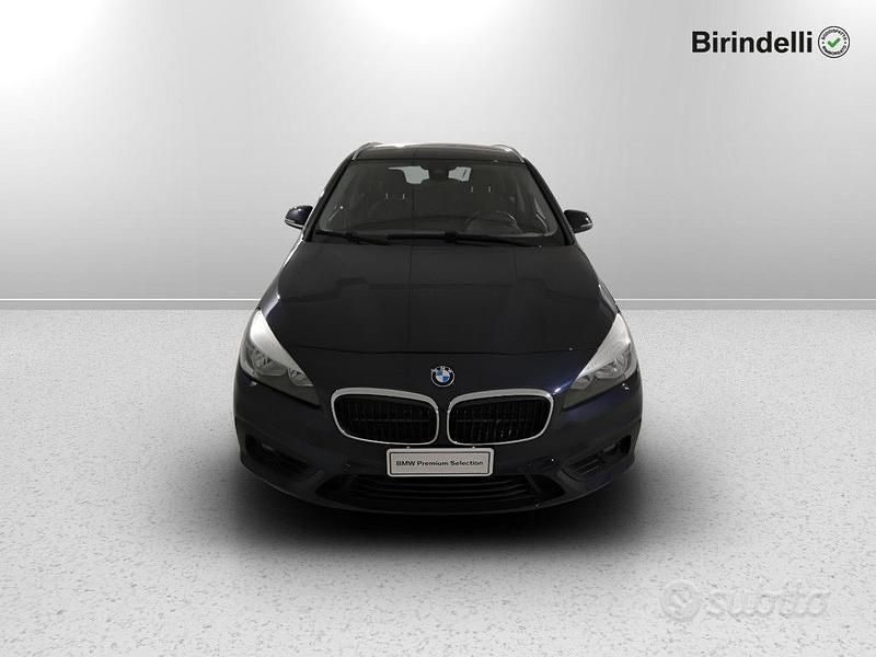 Usata BMW 218 Active Tourer Advantage 150 CV (110 kW) 2017 Blu Monovolume