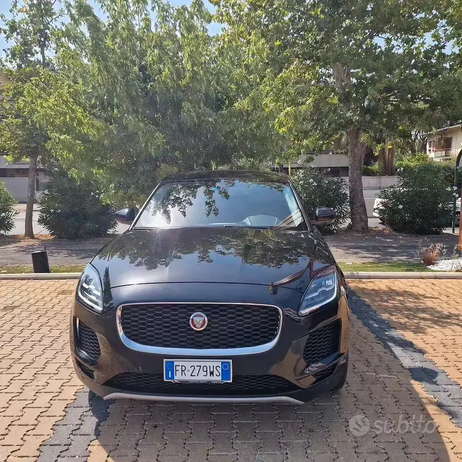 Usata Jaguar E-Pace 150 CV (110 kW) 2018 Nero SUV