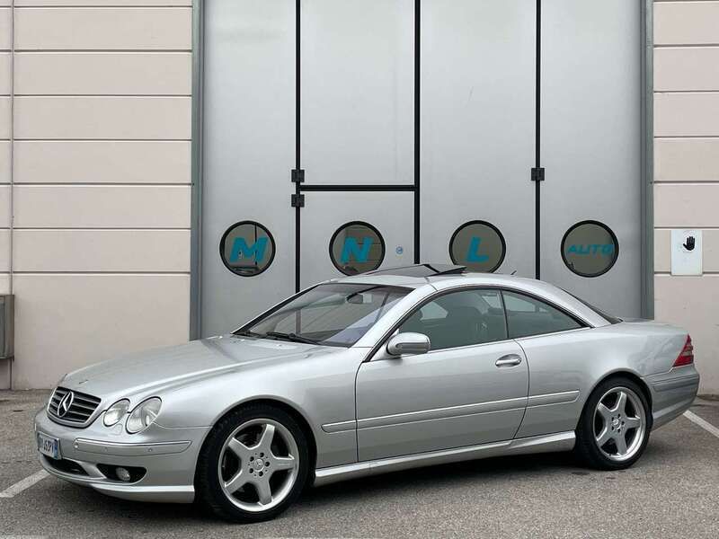 Argento Usata 2001 Mercedes CL55 AMG AMG Coupé | 20.000 € - Immagine 1/4