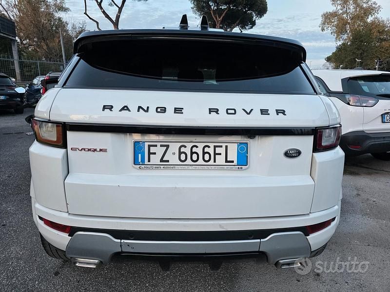 Begagnad Land Rover Range Rover evoque SE 150 HK (110 kW) 2017 Vit SUV