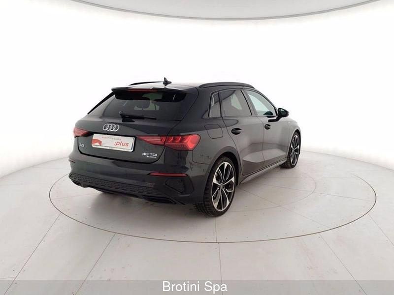 Usata Audi A3 S-Line 200 CV (147 kW) 2022 Nero Berlina