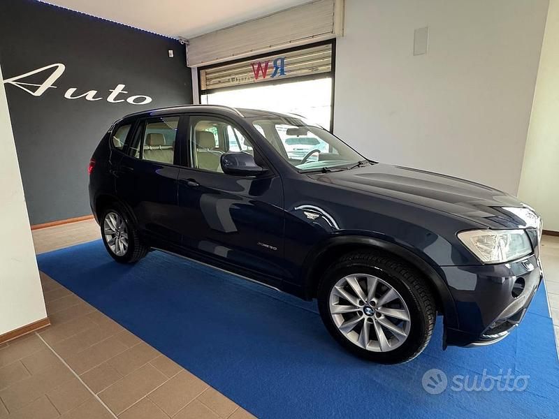 Usata BMW X3 150 CV (110 kW) 2015 Blu SUV