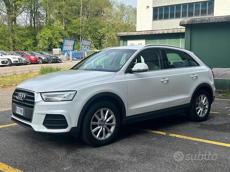 Usata Audi Q3 Comfort 150 CV (110 kW) 2017 Bianco SUV
