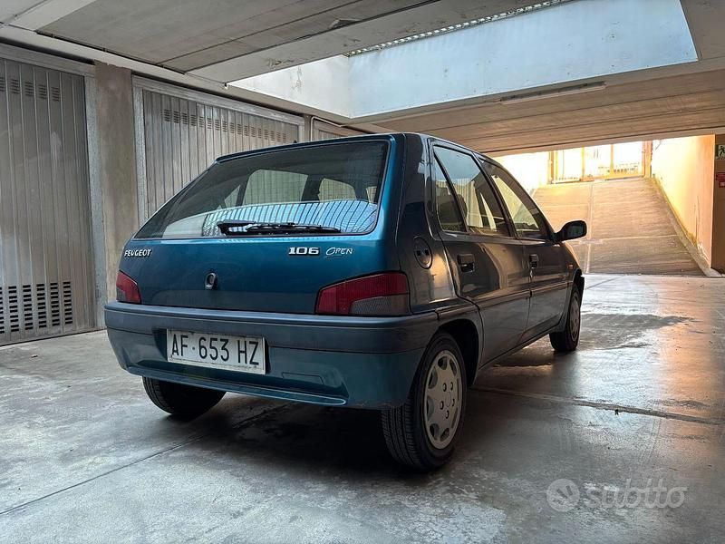 Usata Peugeot 106 60 CV (44 kW) 1996 Verde Utilitaria
