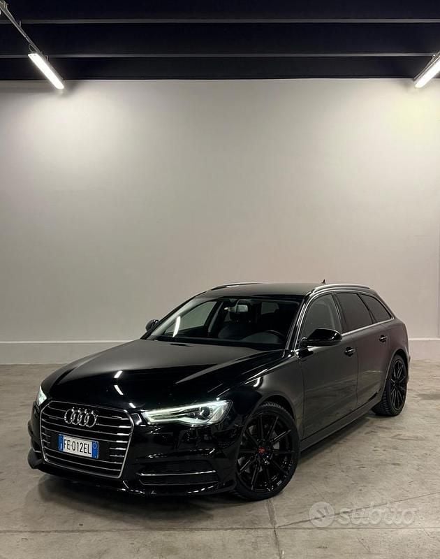 Usata Audi A6 S-Line 272 CV (200 kW) 2016 Nero Station wagon