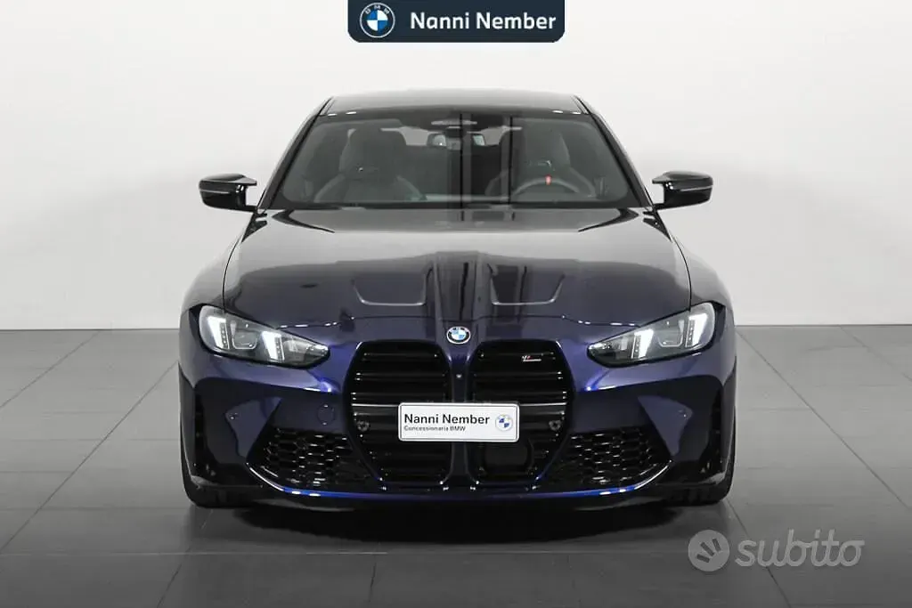 Nuova BMW M4 Competition Edition 530 CV (389 kW) 2026 Tanzanite blue metallizzato Coupé