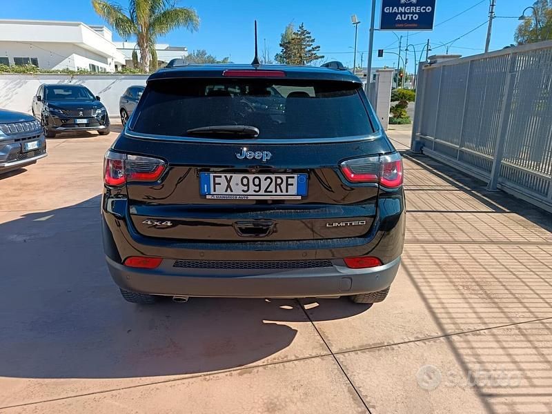 Usata Jeep Compass Limited 140 CV (102 kW) 2019 Nero SUV