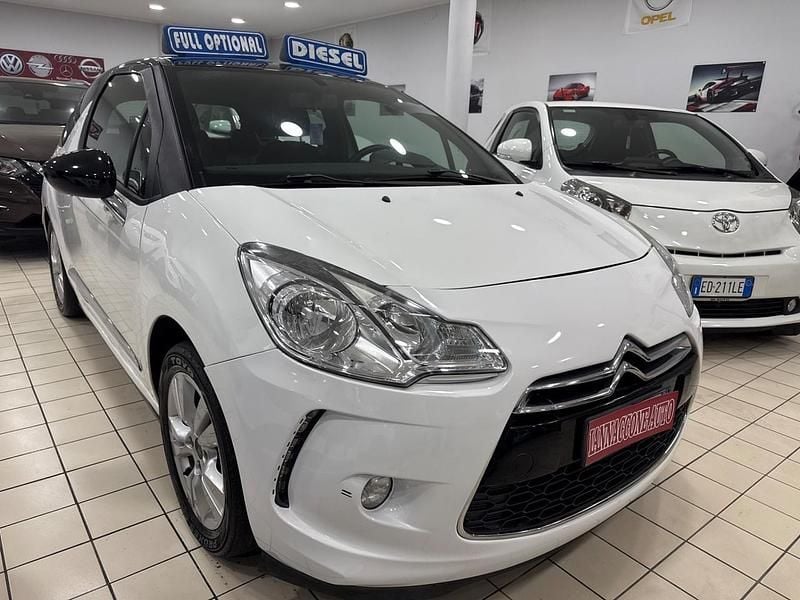 Usata Citroën DS3 70 CV (51 kW) 2013 Bianco Berlina