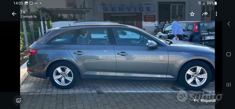 Grigio Usata 2019 Audi A4 Station wagon | 15.900 € (Cara) - Immagine 1/4