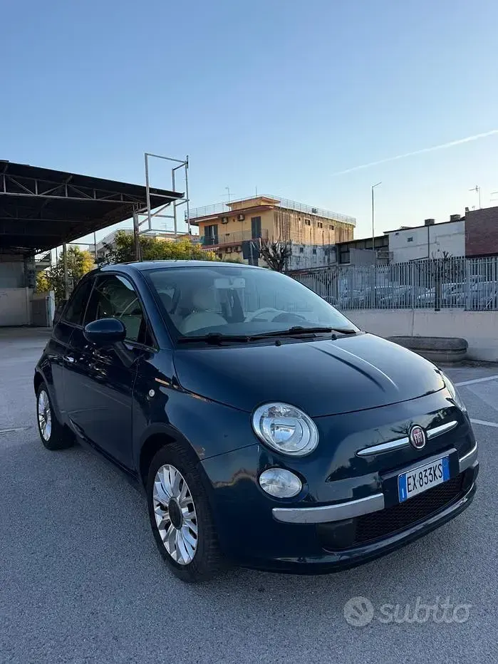 Usata Fiat 500 Lounge 95 CV (69 kW) 2015 Bluazzurro Berlina
