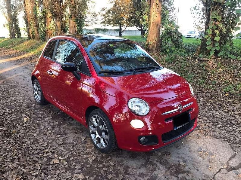 Usata Fiat 500 Sport 69 CV (50 kW) 2013 Rosso Utilitaria