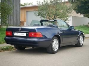 Usata Mercedes SL320 231 CV (169 kW) 1996 Blu Cabrio
