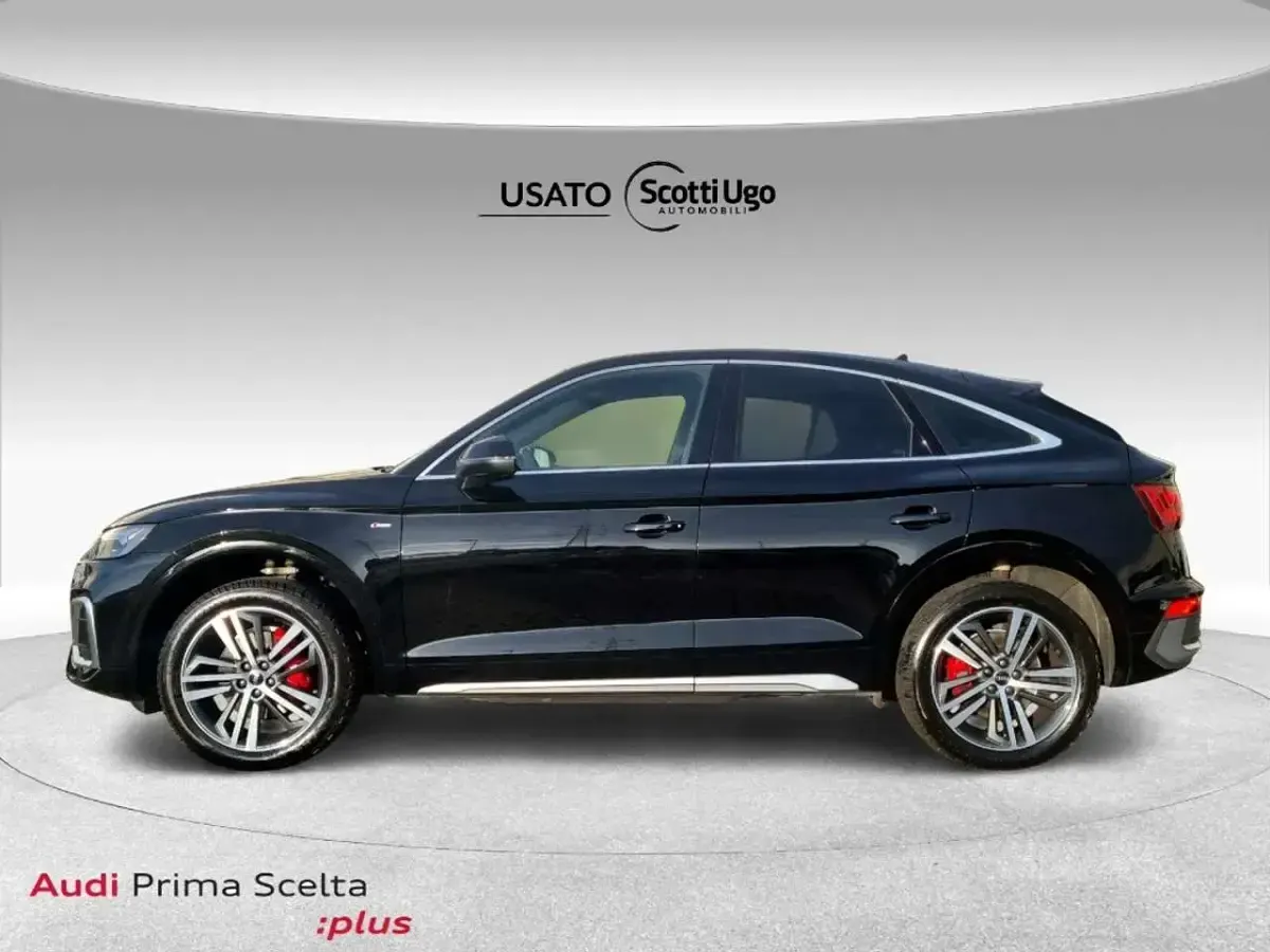 Usata Audi Q5 Sportback S-line plus 204 CV (150 kW) 2022 Grigio terra metallizzato SUV