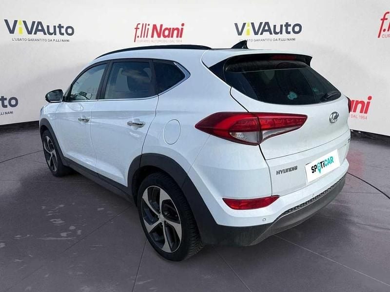 Usata Hyundai Tucson Xpossible 136 CV (100 kW) 2017 Bianco SUV