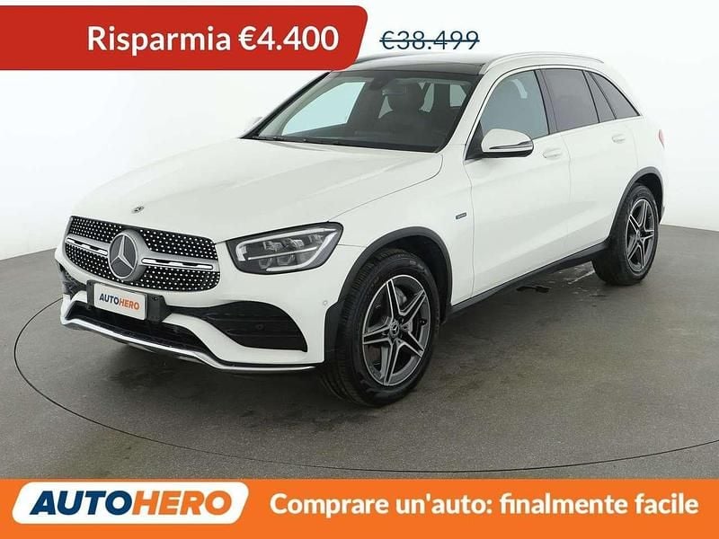 Usata Mercedes GLC300e Premium 194 CV (142 kW) 2021 Bianco SUV