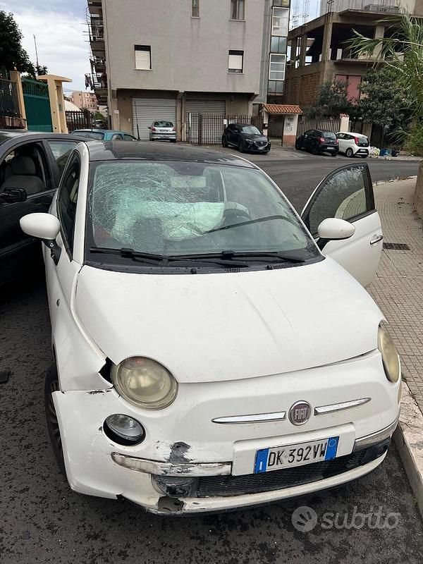 Usata Fiat 500 69 CV (50 kW) 2007 Bianco