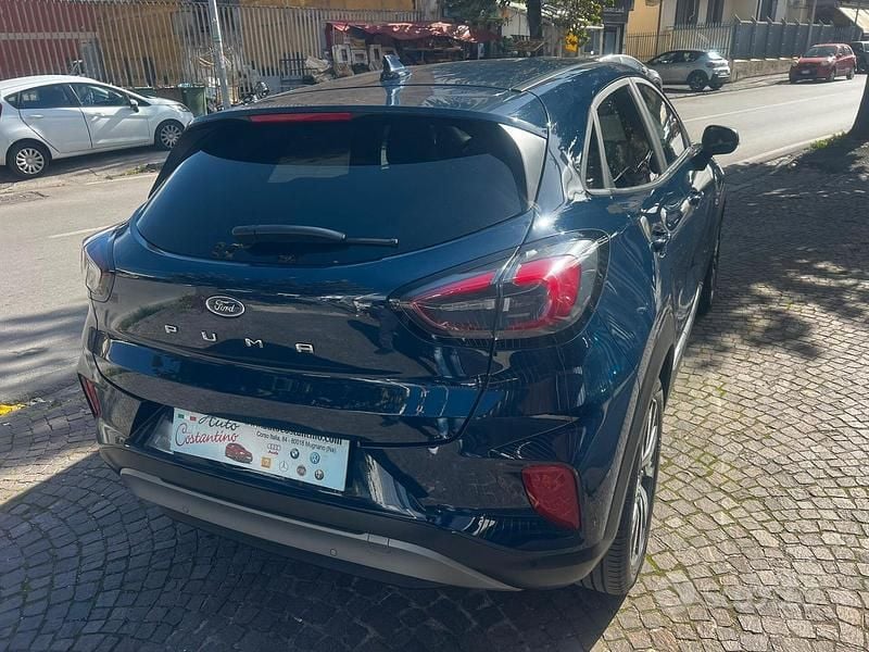 Usata Ford Puma Titanium 120 CV (88 kW) 2022 Blu Berlina