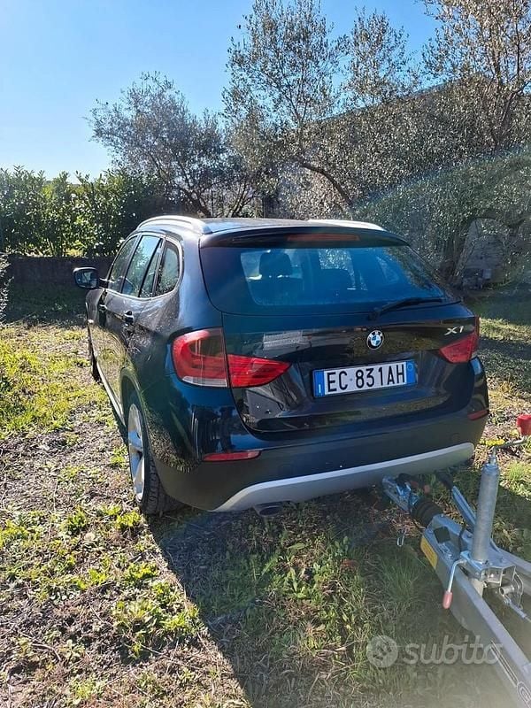 Usata BMW X1 143 CV (105 kW) 2010 Nero SUV