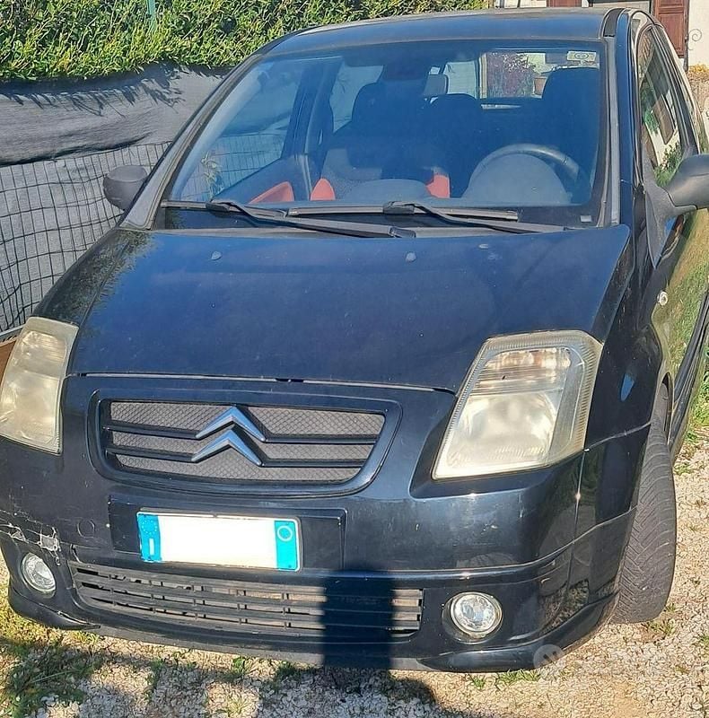 Usata Citroën C2 VTR Sport 68 CV (50 kW) 2005 Nero Utilitaria