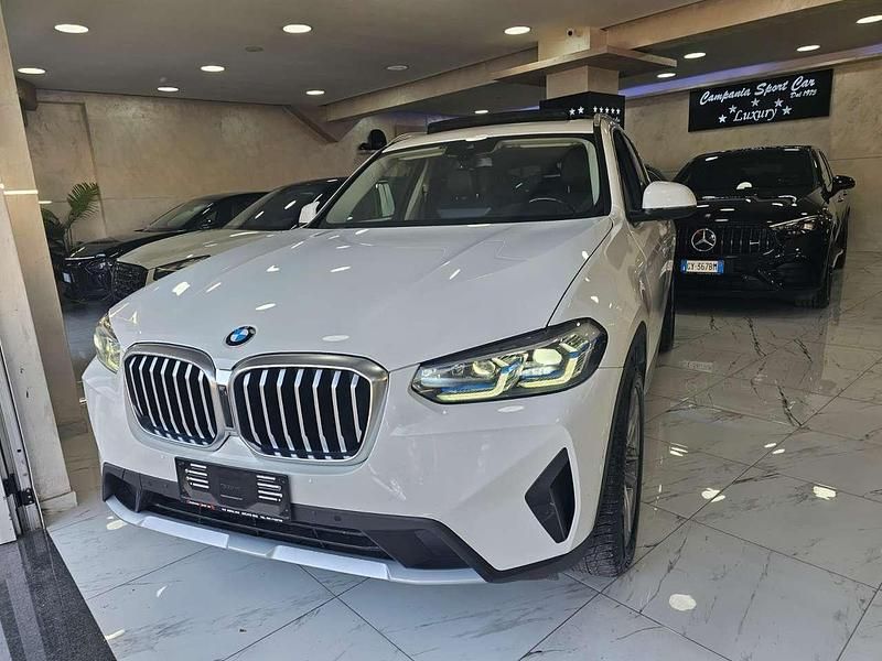Usata BMW X3 M Sport 190 CV (139 kW) 2022 White courmayeur SUV