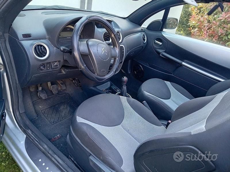 Usata Citroën C3 Pluriel 73 CV (53 kW) 2007 Grigio Cabrio