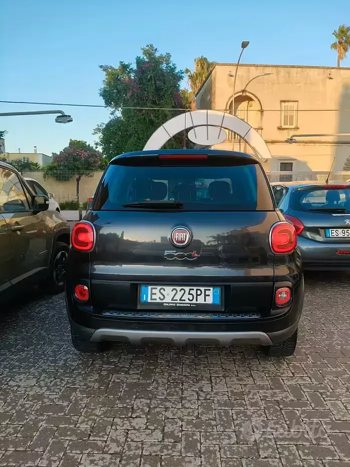 Usata Fiat 500L Trekking 85 CV (62 kW) 2013 Grigio Monovolume
