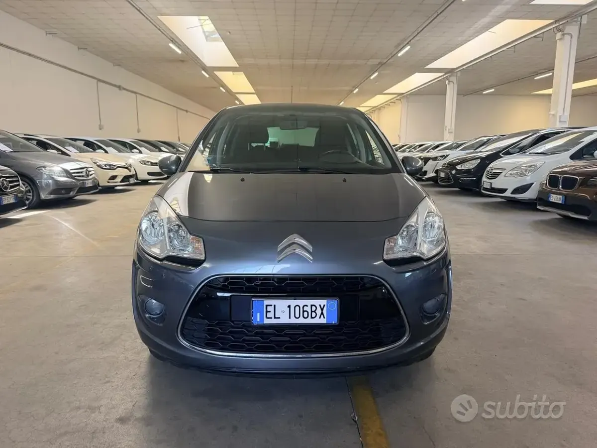 Usata Citroën C3 Exclusive 68 CV (50 kW) 2011 Grigio Berlina