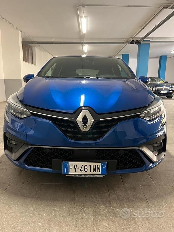Usata Renault Clio V RS Line 131 CV (96 kW) 2019 Blu Berlina