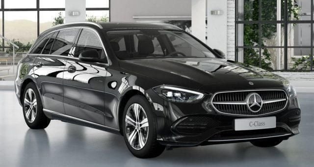 Nero Nuova 2025 Mercedes C200 Station wagon | 45.900 € (Buon prezzo) - Immagine 1/4