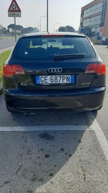Usata Audi A3 105 CV (77 kW) 2006 Nero Utilitaria