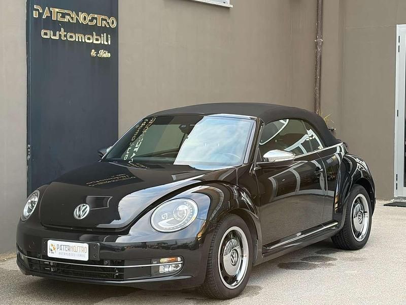 Begagnad VW Beetle Cabriolet Design 105 HK (77 kW) 2014 Svart Cab