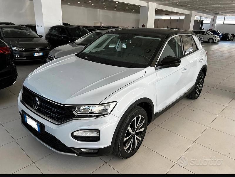 Bianco Usata 2020 VW T-Roc SUV | 18.900 € (Super prezzo) - Immagine 1/3