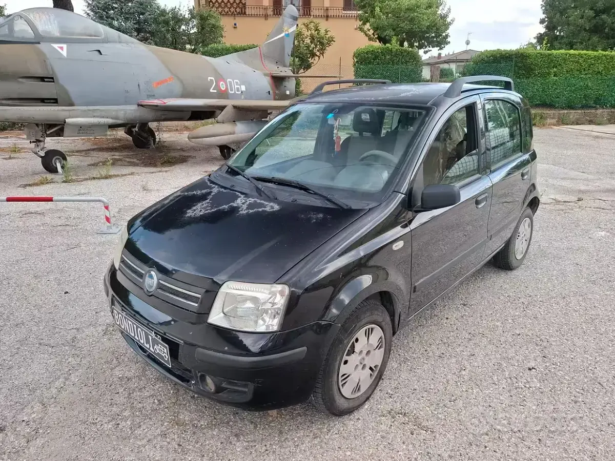 Usata Fiat Panda Dynamic 60 CV (44 kW) 2007 Nero Utilitaria