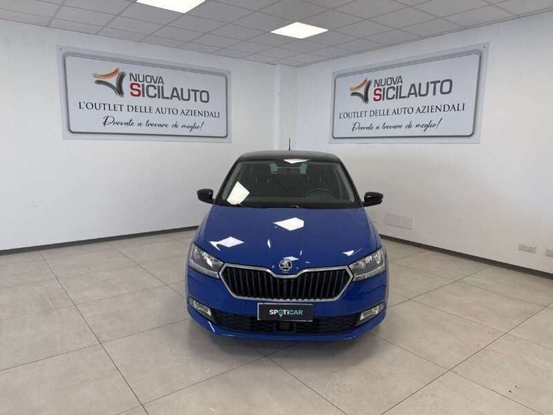 Blu Usata 2021 Skoda Fabia Tre volumi | 10.900 € (Ottimo prezzo) - Immagine 1/4