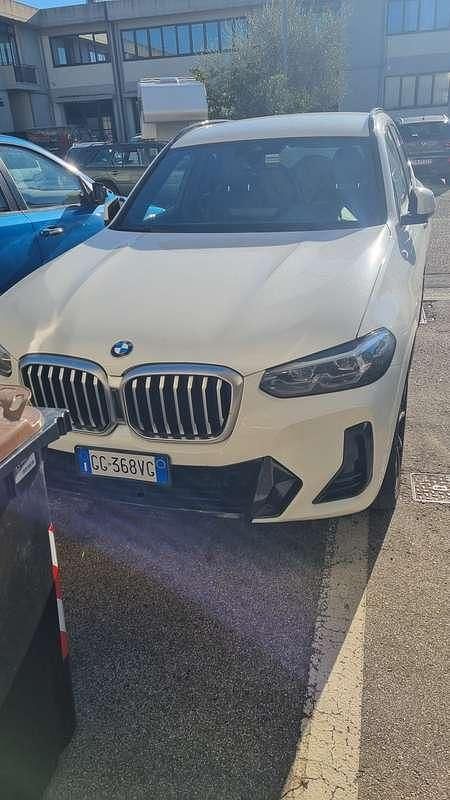 Usata BMW X3 M Sport 190 CV (139 kW) 2022 Bianco SUV