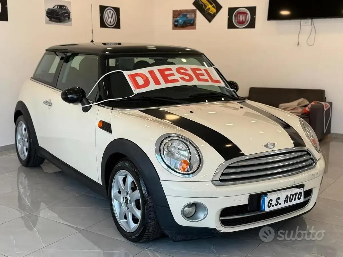 Usata Mini Cooper D Chili 109 CV (80 kW) 2007 Beige Utilitaria