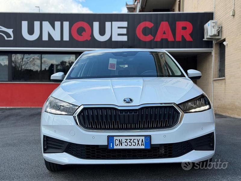 Usata Skoda Fabia Ambition 65 CV (47 kW) 2023 Bianco Utilitaria