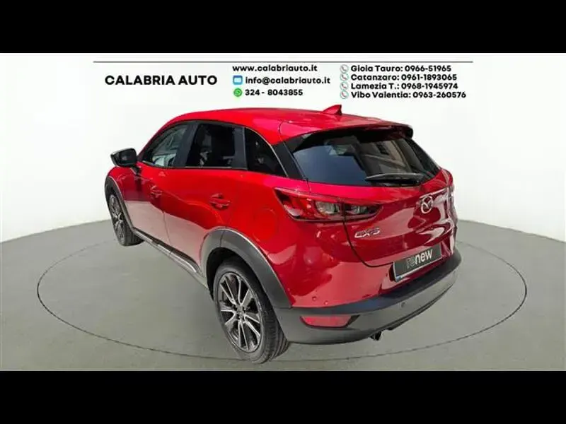 Usata Mazda CX-3 Exceed 105 CV (77 kW) 2017 Rosso SUV