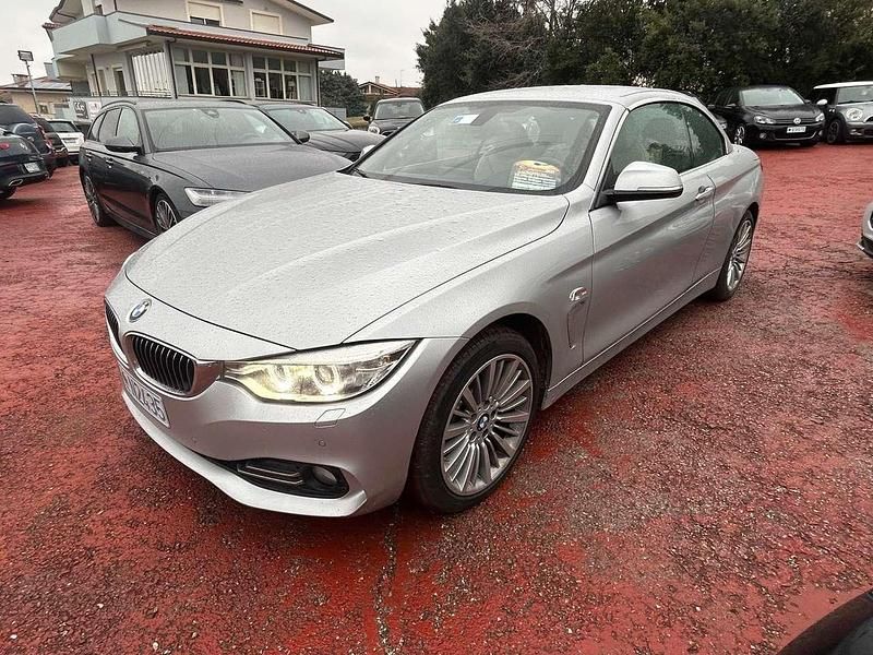 Usata BMW 435 Luxury Line 313 CV (230 kW) 2016 Argento Cabrio