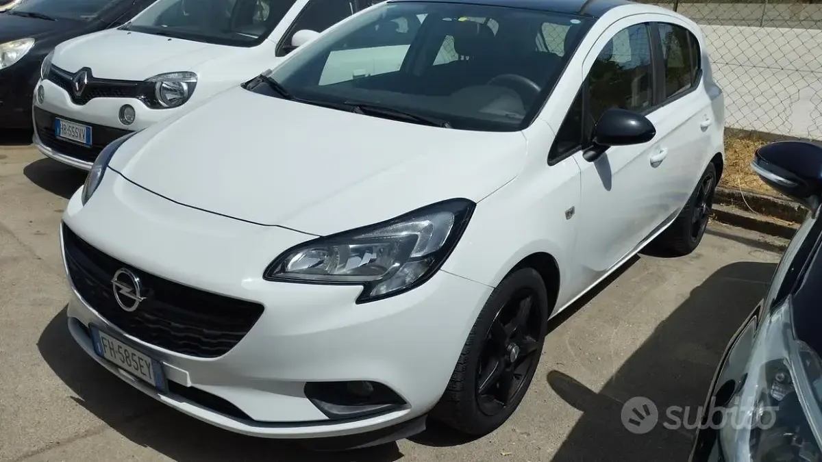 Usata Opel Corsa 95 CV (69 kW) 2017 Bianco Utilitaria