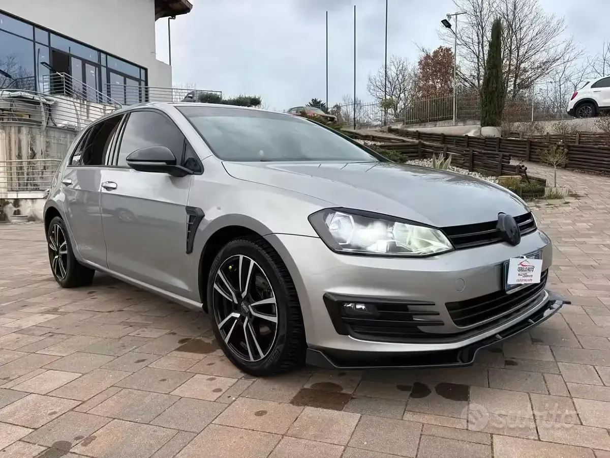 Usata VW Golf VII 105 CV (77 kW) 2013 Grigio Berlina