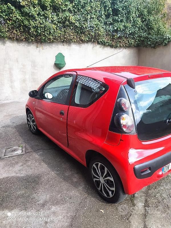 Usata Citroën C1 2008 Rosso Utilitaria