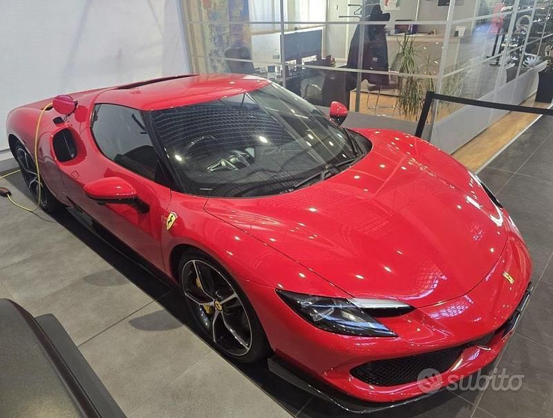 Ny Ferrari 296 663 HK (487 kW) 2025 Rød Coupe