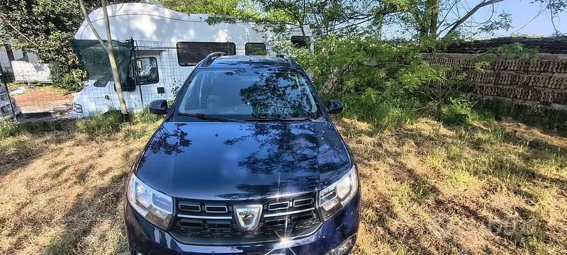 Usata Dacia Logan MCV 90 CV (66 kW) 2017 Blu Station wagon